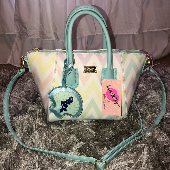 betsey johnson mermaid bag